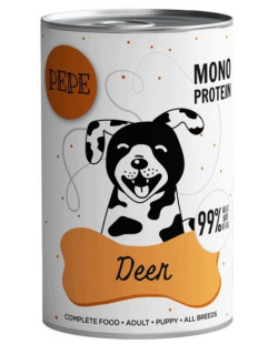 Paka Zwierzaka Pepe Deer (Jeleń) Puszka 400G