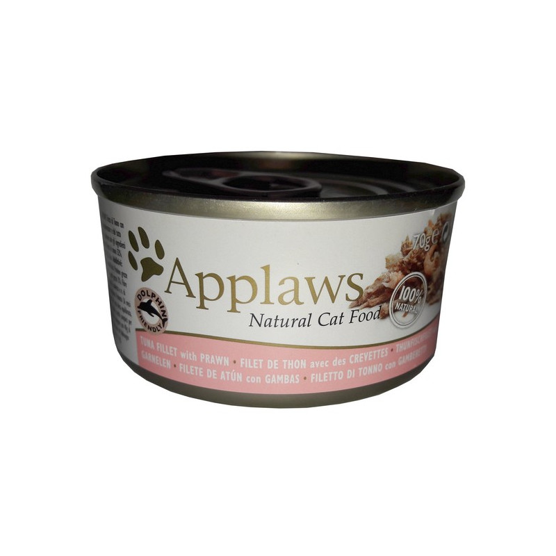 Applaws puszka dla kota Tuńczyk i Krewetki 156g