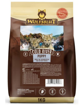 Wolfsblut Dog Cold River Puppy - Pstrąg I Bataty 1Kg