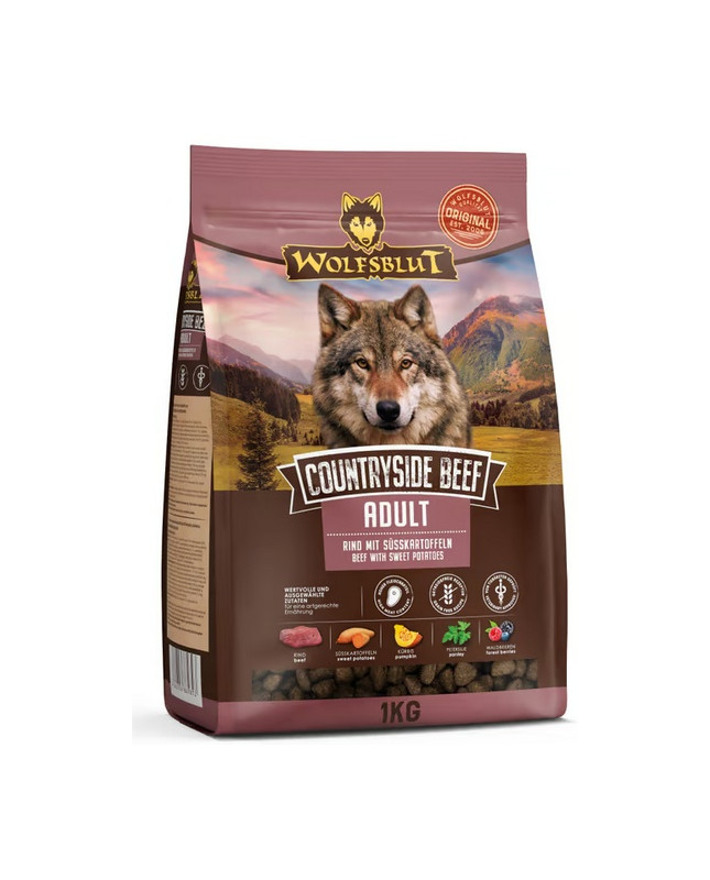 Wolfsblut Dog Countryside Beef - Wołowina I Bataty 1Kg