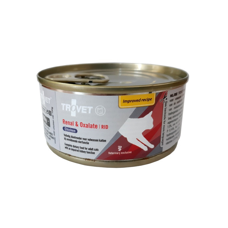 Trovet RID Renal & Oxalate dla kota kurczak puszka 100g