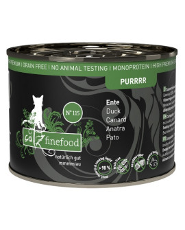 Catz Finefood Purrrr N.115 Kaczka puszka 200g