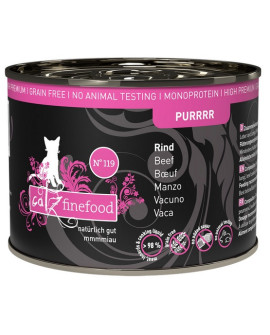 Catz Finefood Purrrr N.119 Wołowina puszka 200g
