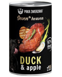 Paka Zwierzaka Seventh Heaven Duck & Apple puszka 400g