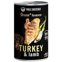 Paka Zwierzaka Seventh Heaven Turkey & Lamb puszka 400g