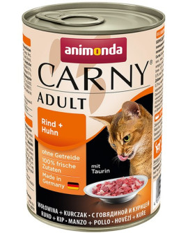 Animonda Carny Adult Wołowina + Kurczak puszka 400g