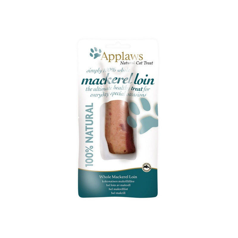 Applaws Natural Cat Loin Suszona polędwica z makreli 30g