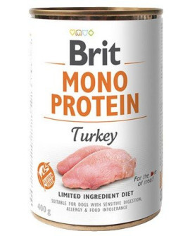 Brit Mono Protein Turkey puszka 400g