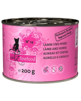 Catz Finefood Classic N.19 Jagnięcina i Konina puszka 200g