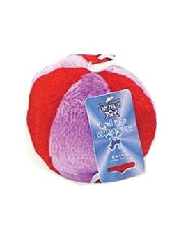 Yarro piłka pluszowa czerwono-fioletowa 12cm [Y0026]