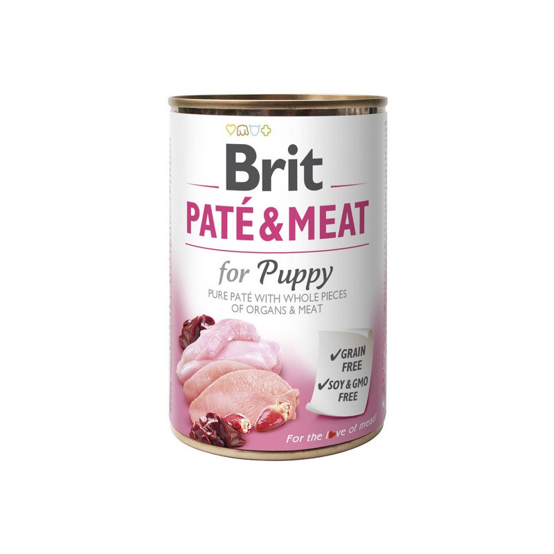 Brit Pate & Meat Dog Puppy puszka 400g