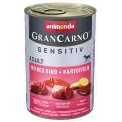 Animonda GranCarno Sensitiv Wołowina + ziemniaki puszka 400g