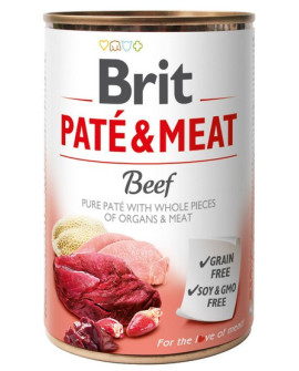 Brit Pate & Meat Dog Beef puszka 400g