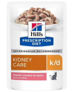 Hill's Prescription Diet k/d Feline Łosoś saszetka 85g