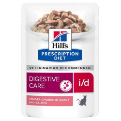 Hill's Prescription Diet i/d Feline Łosoś saszetka 85g