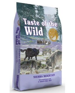Taste of the Wild Sierra Mountain Canine z mięsem z jagnięciną 2kg