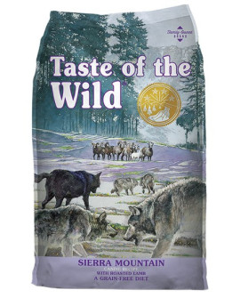 Taste of the Wild Sierra Mountain Canine z mięsem z jagnięciną 2kg