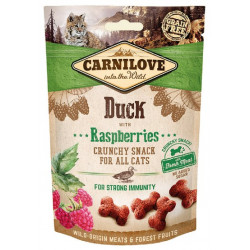 Carnilove Cat Snack Fresh Crunchy Duck+Raspberries 50g