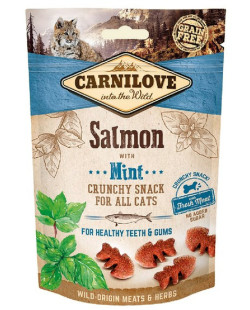 Carnilove Cat Snack Fresh Crunchy Salmon+Mint 50g