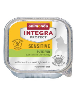 Animonda Integra Protect Sensitive dla kota - z indykiem tacka 100g