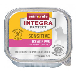 Animonda Integra Protect Sensitive dla kota - z wieprzowiną tacka 100g