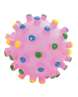 Zolux Zabawka winylowa piłka z wypustkami 7cm [480782]