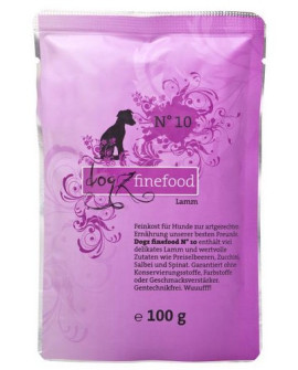 Dogz Finefood Classic N.10 Jagnięcina saszetka 100g