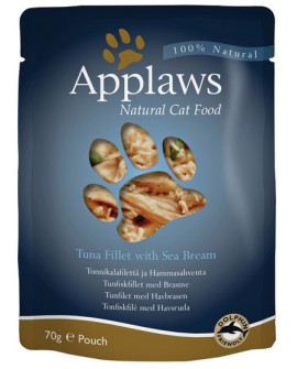 Applaws saszetka dla kota Tuńczyk i Leszcz 70g