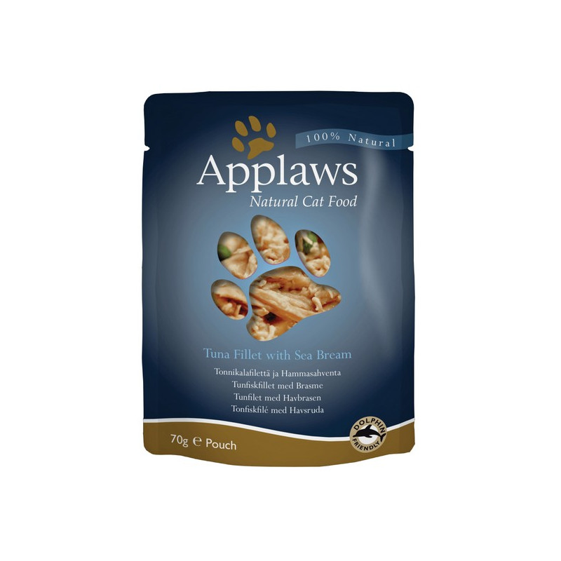 Applaws saszetka dla kota Tuńczyk i Leszcz 70g