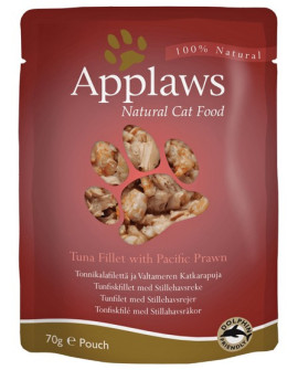Applaws saszetka dla kota Tuńczyk i Krewetki Pacyficzne 70g