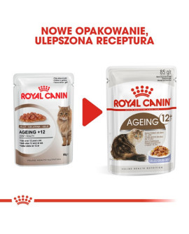 Royal Canin Ageing +12 karma mokra w galaretce dla kotów dojrzałych saszetka 85g