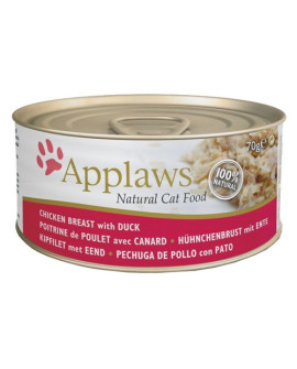 Applaws puszka dla kota Kurczak i Kaczka 70g