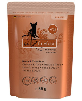 Catz Finefood Classic N.25 Kurczak i Tuńczyk saszetka 85g