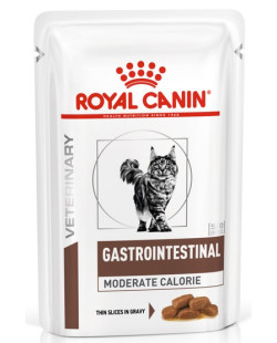 Royal Canin Veterinary Diet Feline Gastrointestinal Moderate Calorie saszetka 85g
