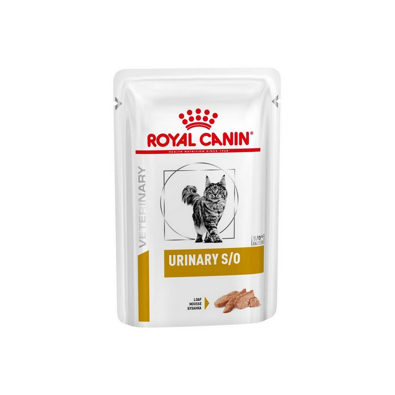 Royal Canin Veterinary Diet Feline Urinary S/O in loaf saszetka 85g