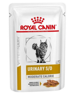 Royal Canin Veterinary Diet Feline Urinary S/O Moderate Calorie saszetka 85g