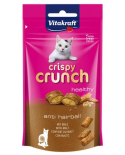 Vitakraft Cat Crispy Crunch Anti Hairball słód 60g [2428811]