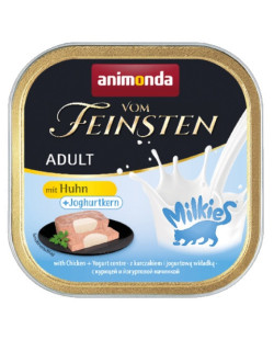 Animonda vom Feinsten Milkies Cat Kurczak + Jogurt tacka 100g