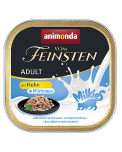 Animonda vom Feinsten Milkies Cat Kurczak + Mleko tacka 100g