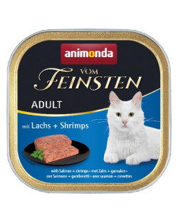 Animonda vom Feinsten Cat Adult z Łososiem i Krewetkami tacka 100g