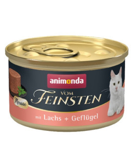 Animonda vom Feinsten Cat Adult Mus Łosoś + Drób puszka 85g