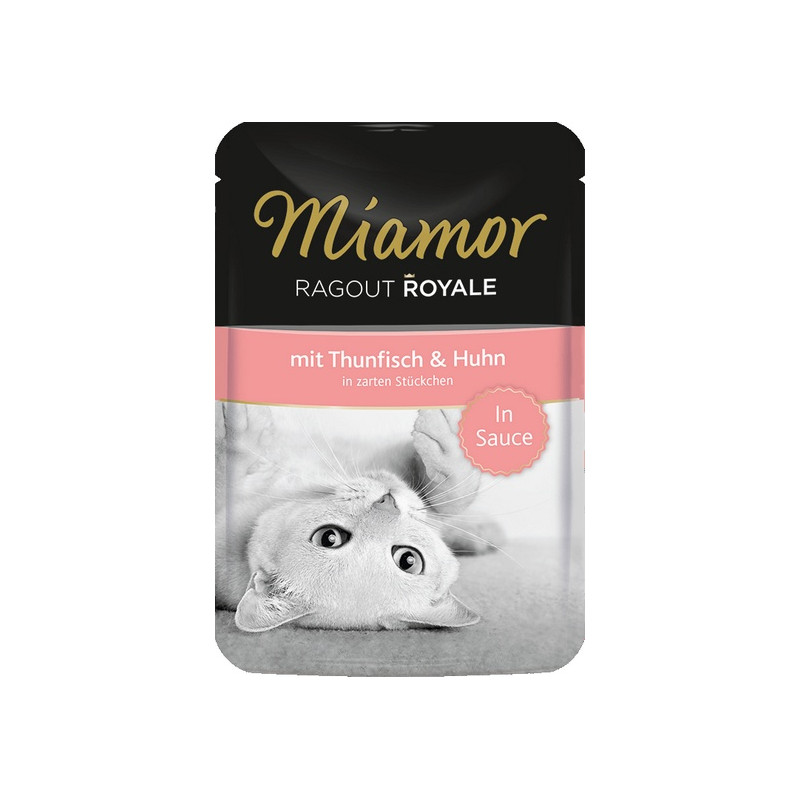 Miamor Ragout Royale z Tuńczykiem i Kurczakiem w sosie saszetka 100g