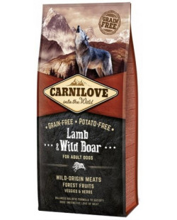 Carnilove Dog Lamb & Wild Boar Adult - jagnię i dzik 12kg