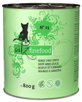 Catz Finefood Classic N.23 Wołowina i Kaczka puszka 800g