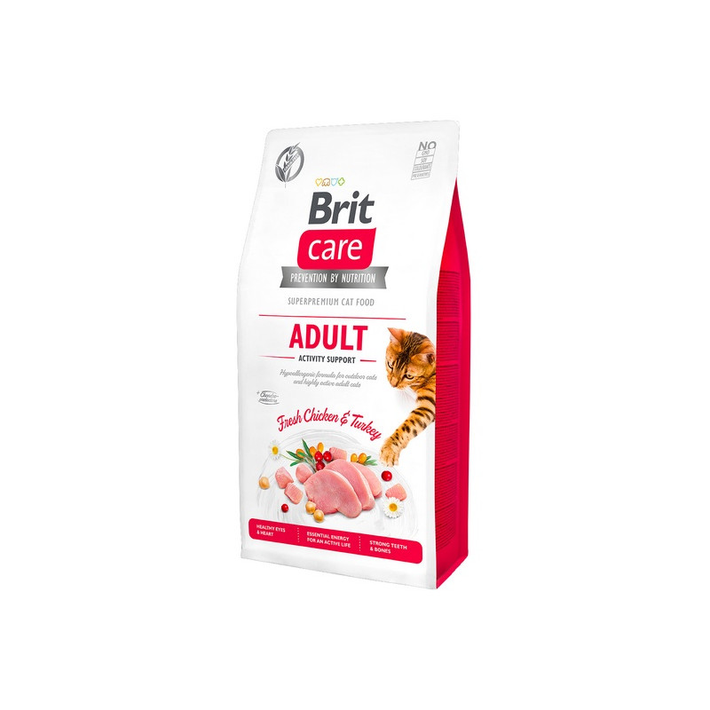 Brit Care Cat Grain Free Adult Activity Support 400g
