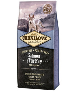 Carnilove Dog Salmon & Turkey Puppy - łosoś i indyk 1,5kg