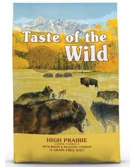 Taste of the Wild High Prairie Canine z mięsem z bizona 12,2kg