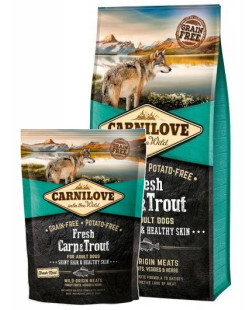 Carnilove Dog Fresh Carp & Trout Adult - karp i pstrąg 1,5kg