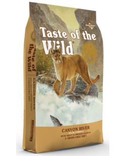 Taste of the Wild Canyon River Feline z pstrągiem i łososiem 2kg