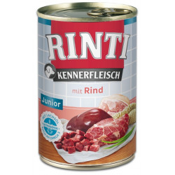 Rinti Kennerfleisch Junior Rind pies - wołowina puszka 400g